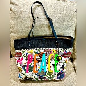 Cute and colorful Sakroots Tote. Slightly used in very good condition.